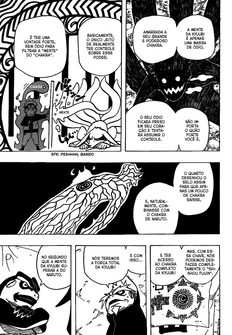 Selamento da Kurama no Naruto e o furo de roteiro 11