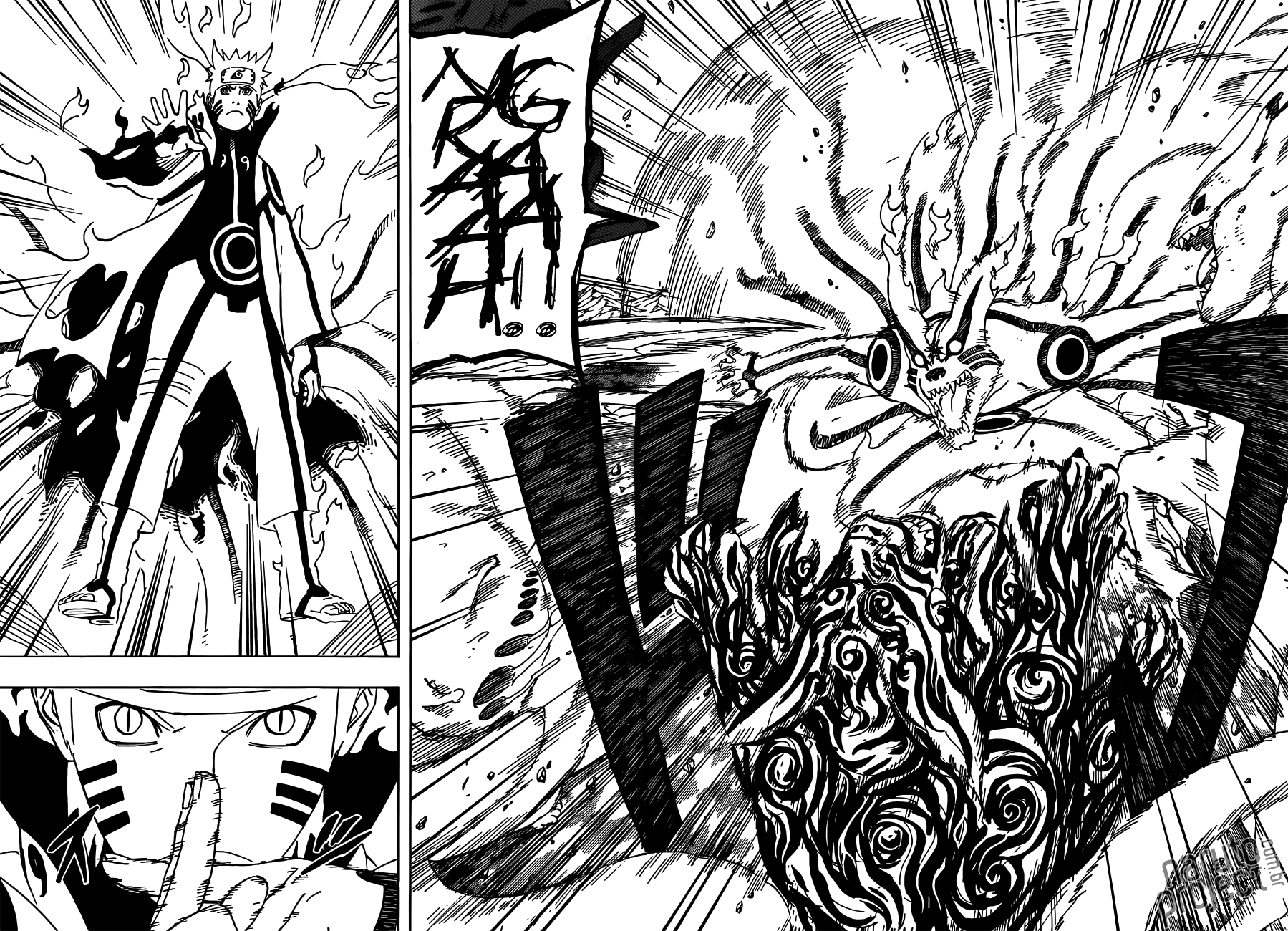 Naruto Hokage vs Minato Jinchuuriki 05